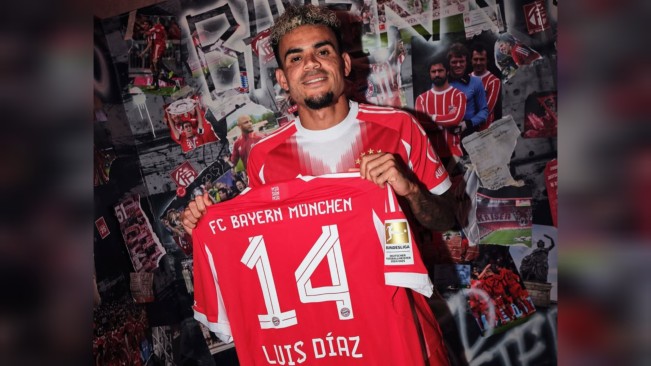 Luis Diaz Resmi Gabung Bayern Munich, Dikontrak hingga 2029